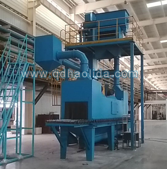 鋁合金輪轂拋丸機